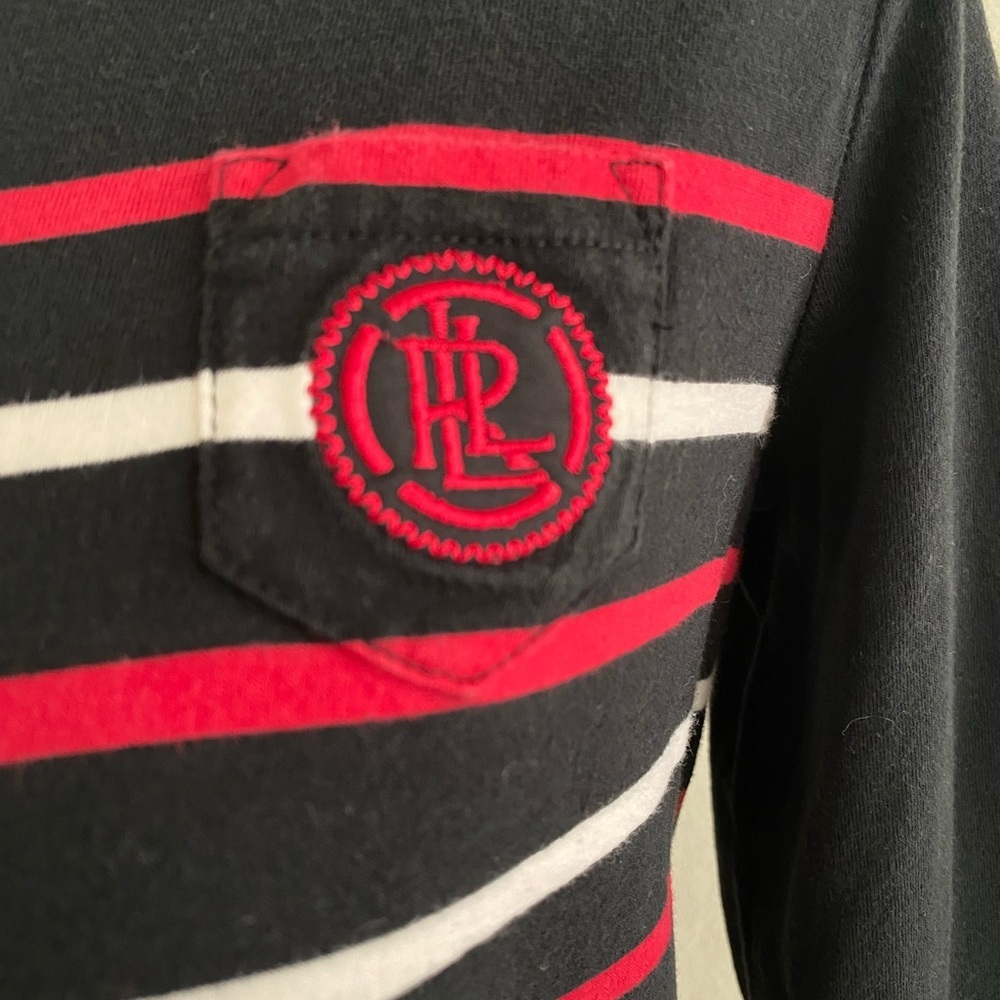Lauren Active Ralph Lauren Top  Women’s Medium Cotton Stipend Pullover W/Logo - Picture 3 of 11